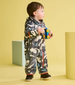 Hot Hatley Baby Boys Dino Fossils Fleece Suit