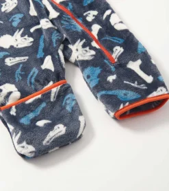 Hot Hatley Baby Boys Dino Fossils Fleece Suit
