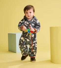 Hot Hatley Baby Boys Dino Fossils Fleece Suit