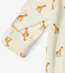 Outlet Hatley Baby Boys Little Giraffes Footed Sleeper