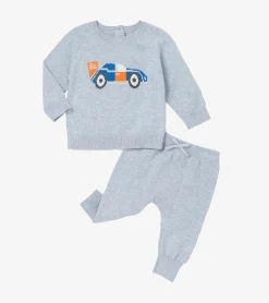 Clearance Hatley Baby Boys Little Racecar Pullover Sweater & Pants