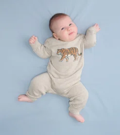Hot Hatley Baby Boys Little Tiger Sweater Romper