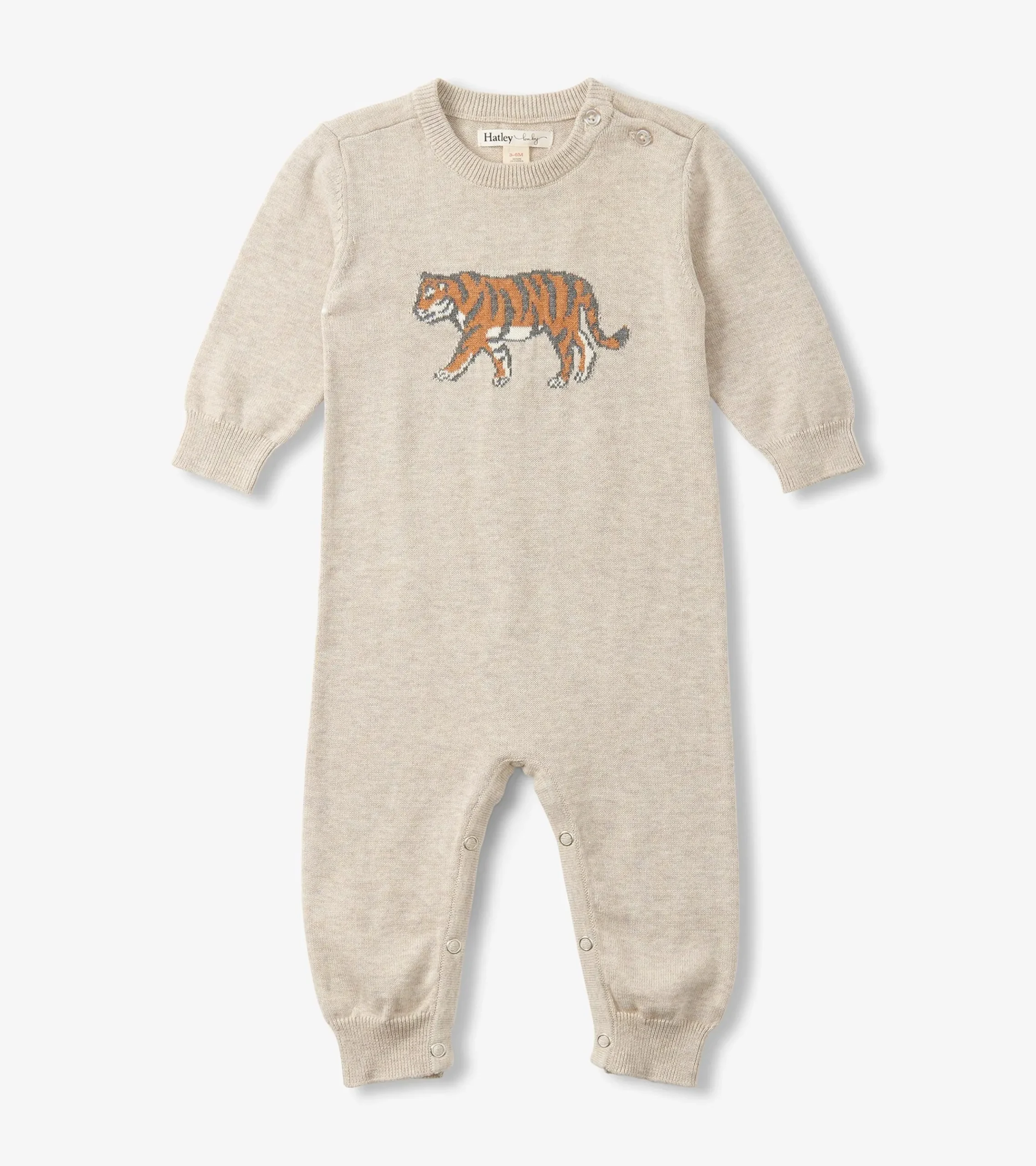 Hot Hatley Baby Boys Little Tiger Sweater Romper