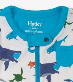 Discount Hatley Baby Boys Prehistoric Marine Footed Sleeper
