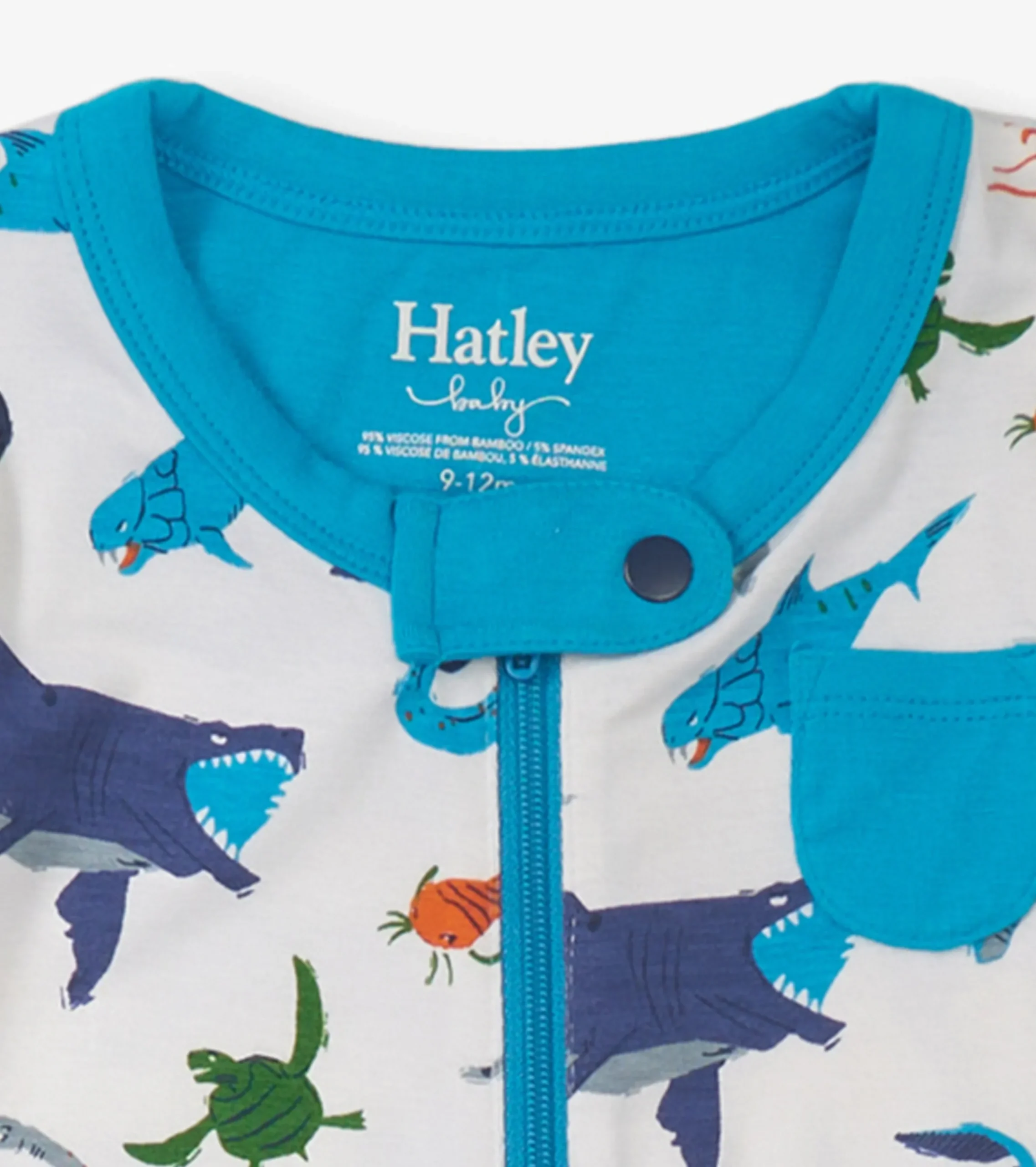 Discount Hatley Baby Boys Prehistoric Marine Footed Sleeper