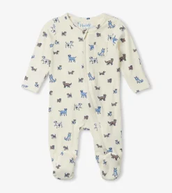 Hatley Baby Boys Puppies Puppies Footed Sleeper