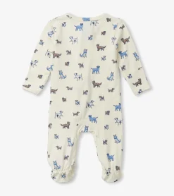 Hatley Baby Boys Puppies Puppies Footed Sleeper