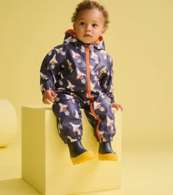 Hot Hatley Baby Boys Space Shuttles Rain Suit