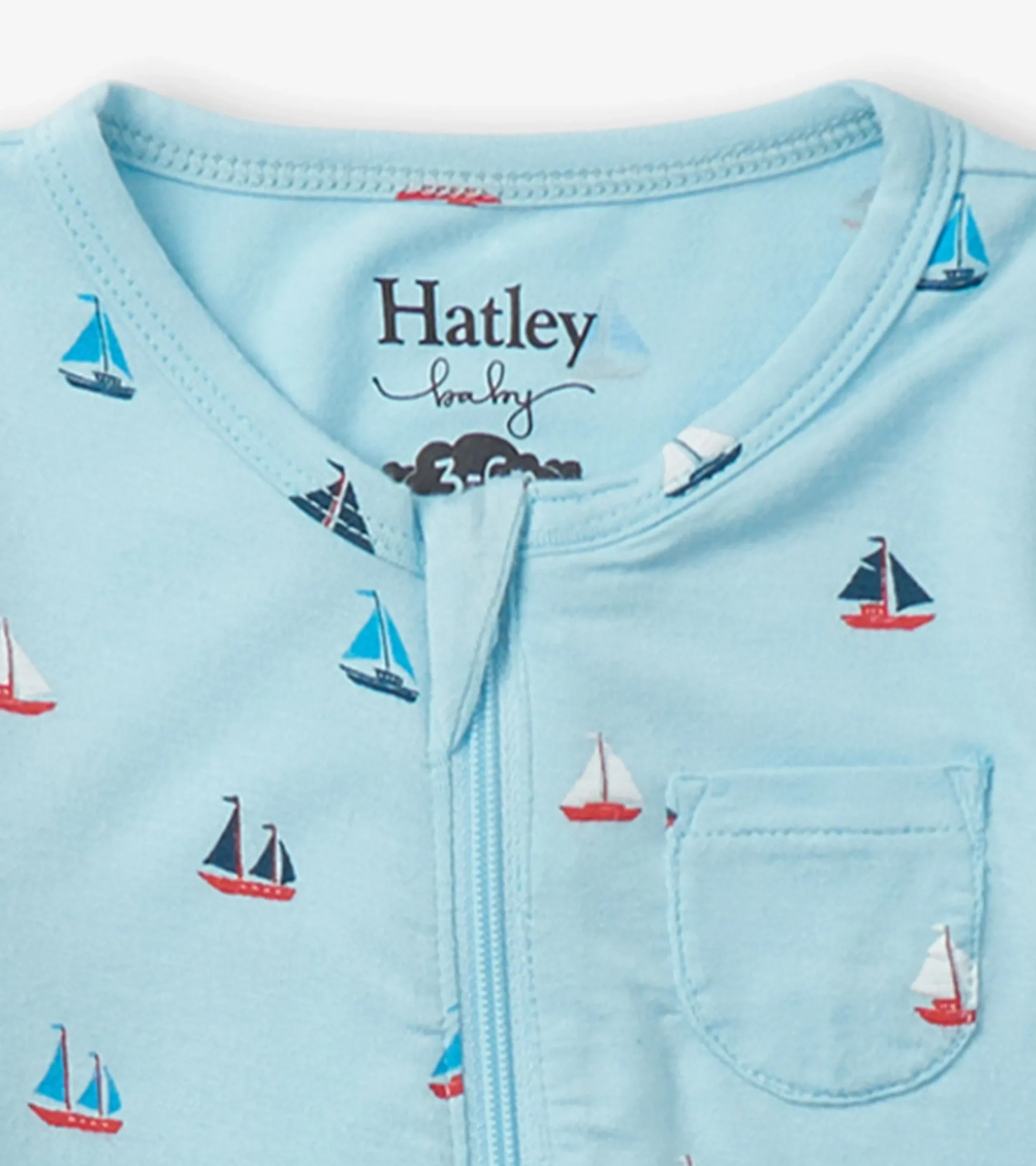 Online Hatley Baby Boys Tiny Sailboats Footed Sleeper