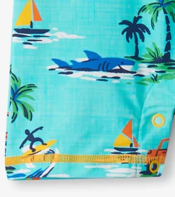 Clearance Hatley Baby Boys Vintage Holiday One-Piece Rashguard