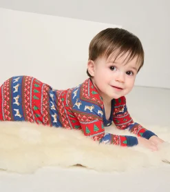 Best Hatley Baby Bulldog Fair Isle Bamboo Footed Sleeper