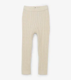 Hatley Baby Cream Cable Knit Tights