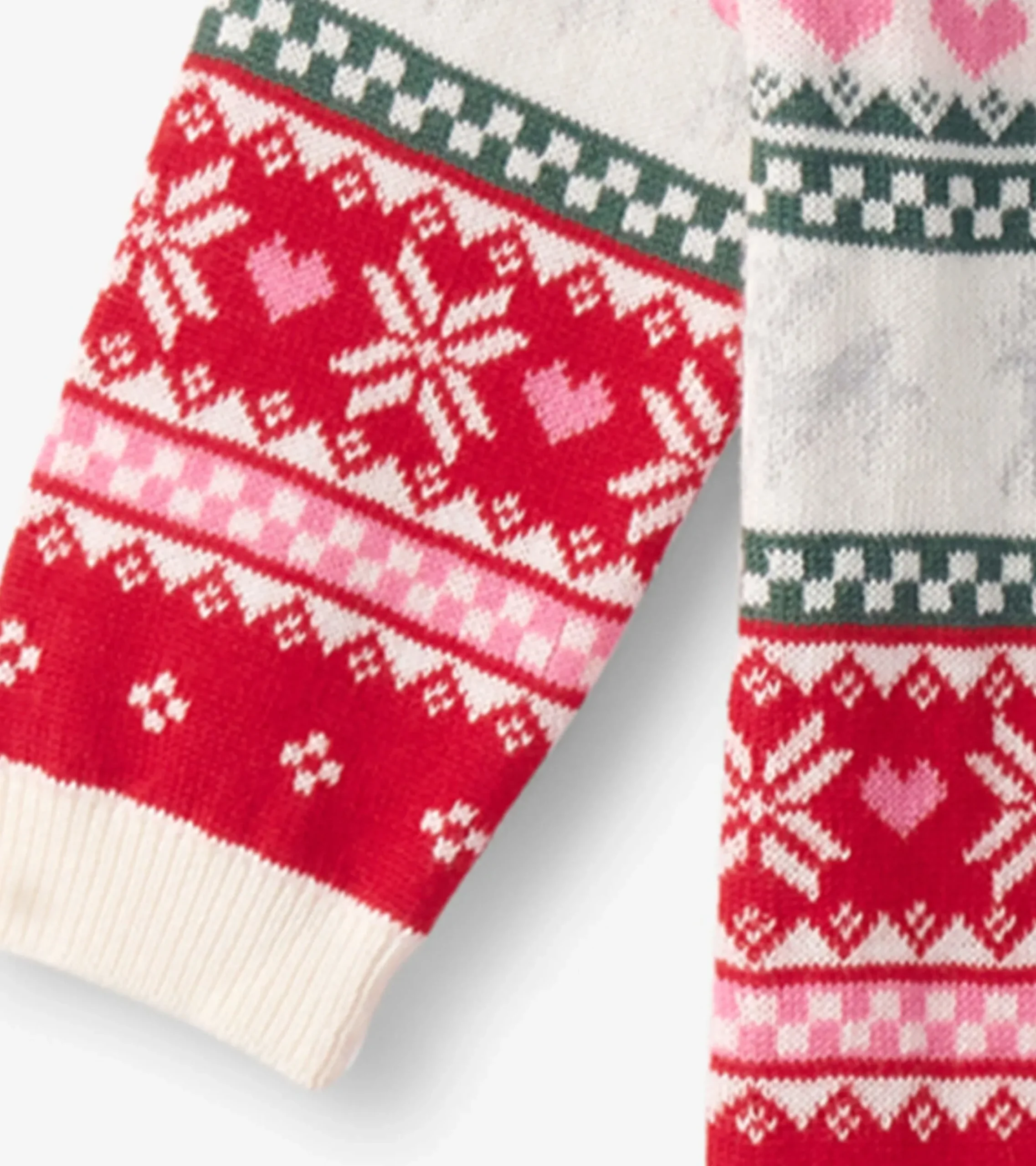 New Hatley Baby Deer Fairisle Sweater Onesie