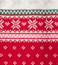 New Hatley Baby Deer Fairisle Sweater Onesie