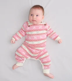 New Hatley Baby Doe Fair Isle Sweater Romper