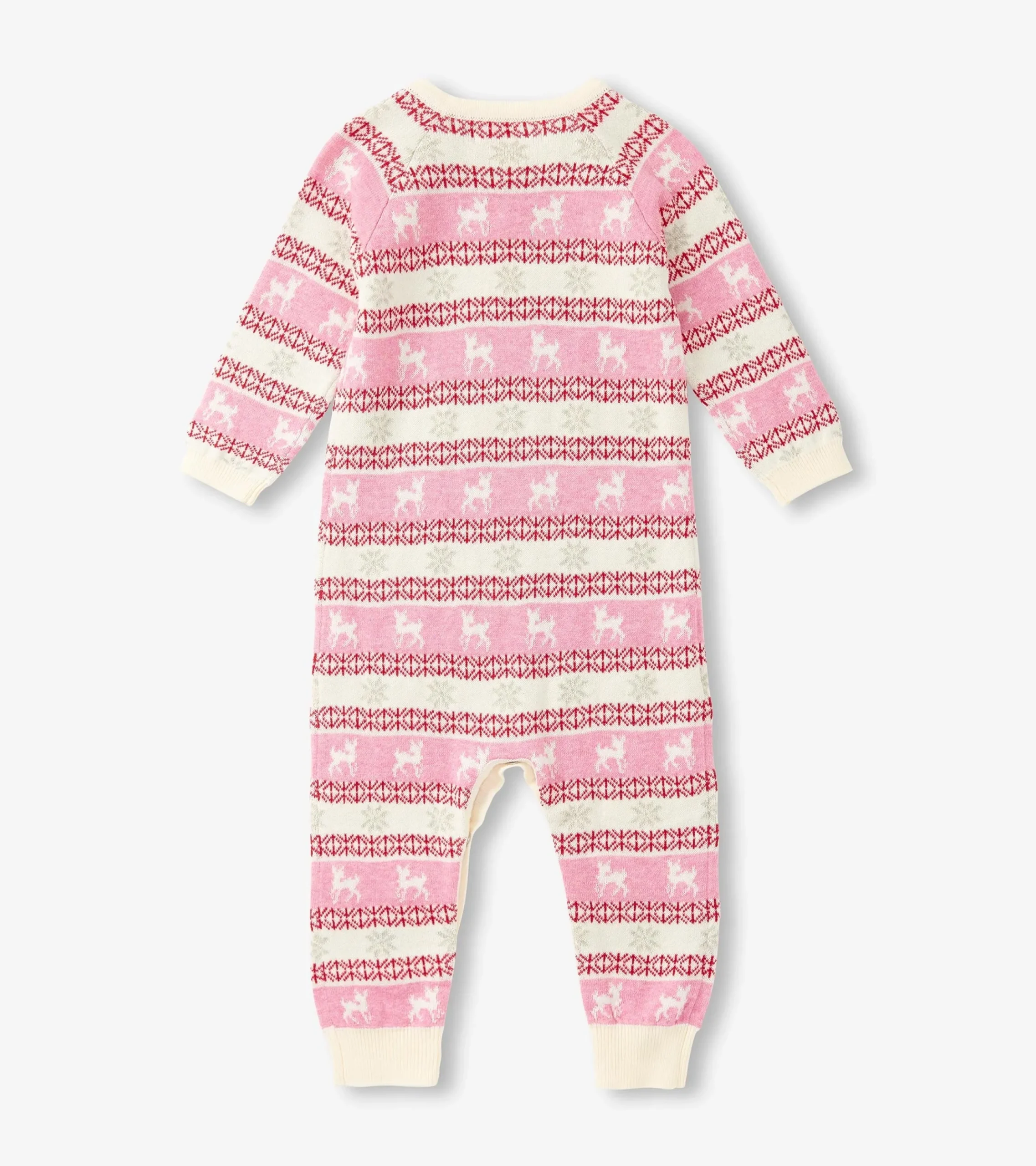 New Hatley Baby Doe Fair Isle Sweater Romper