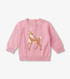 Clearance Hatley Baby Girls Baby Doe Pullover Sweater & Pants