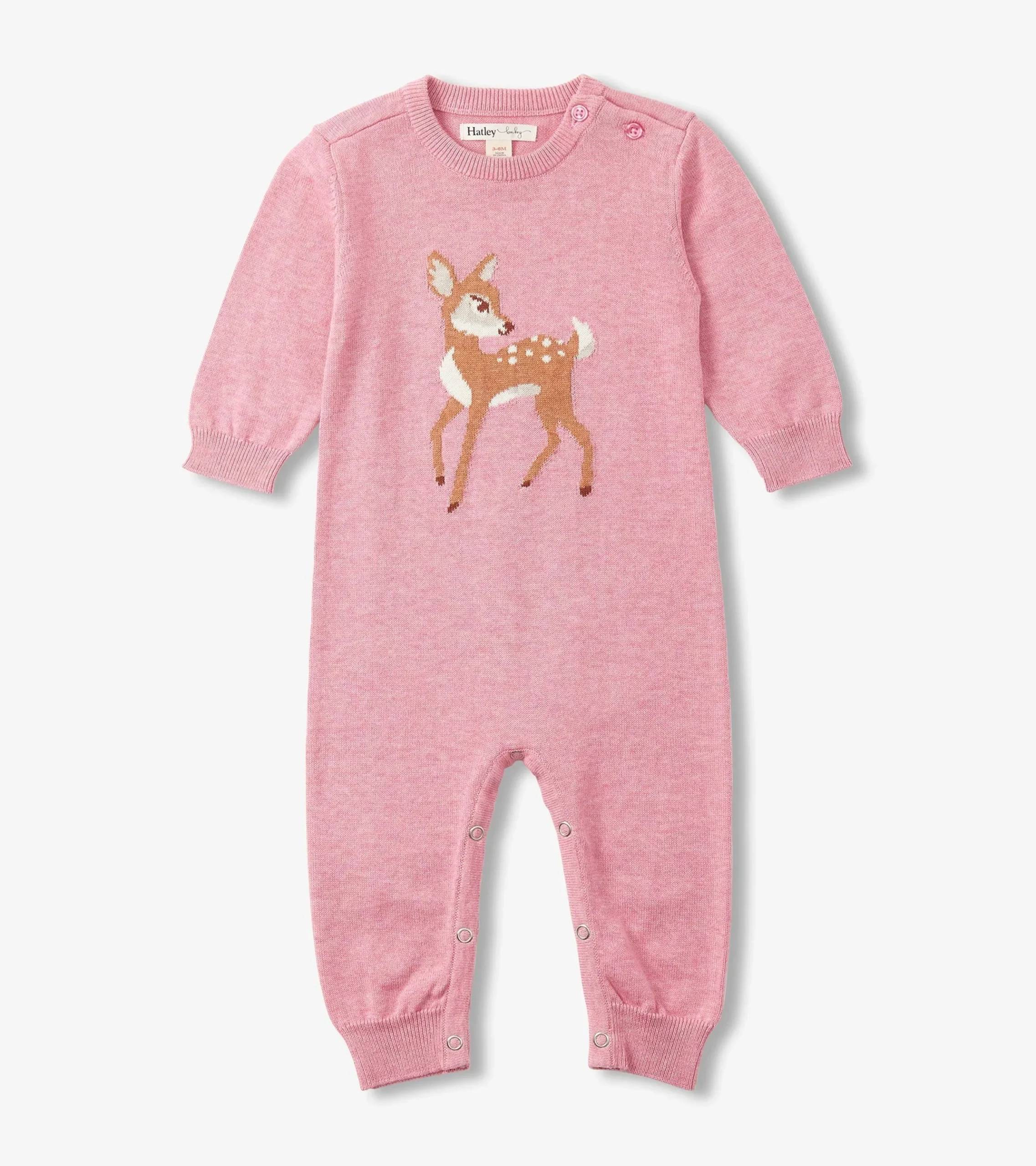 Clearance Hatley Baby Girls Baby Doe Sweater Romper