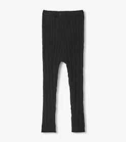 Best Hatley Baby Girls Black Cable Knit Leggings