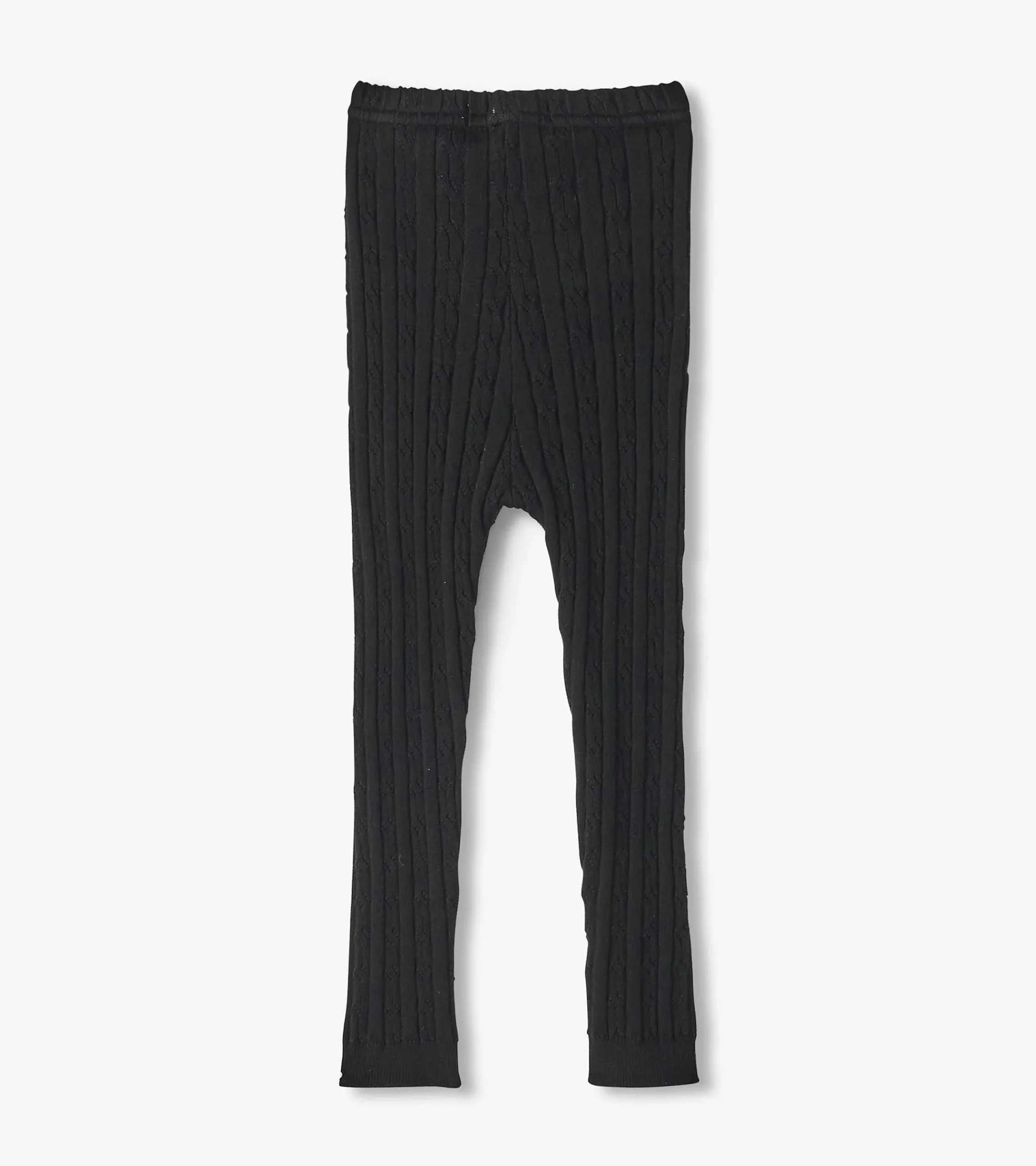 Best Hatley Baby Girls Black Cable Knit Leggings