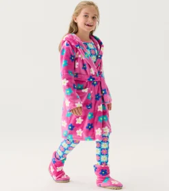 Outlet Hatley Baby Girls Daisies Fleece Robe