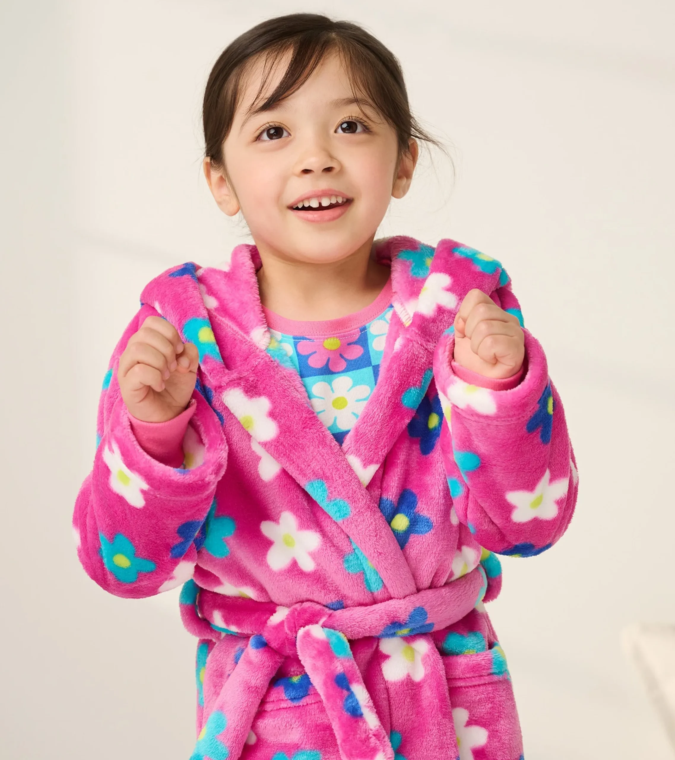Outlet Hatley Baby Girls Daisies Fleece Robe