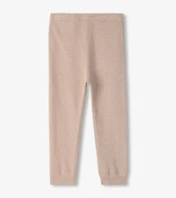 Discount Hatley Baby Girls Gold Glitter Cable Knit Leggings