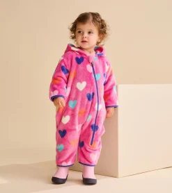 Sale Hatley Baby Girls Hearts Fleece Suit