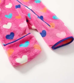 Sale Hatley Baby Girls Hearts Fleece Suit