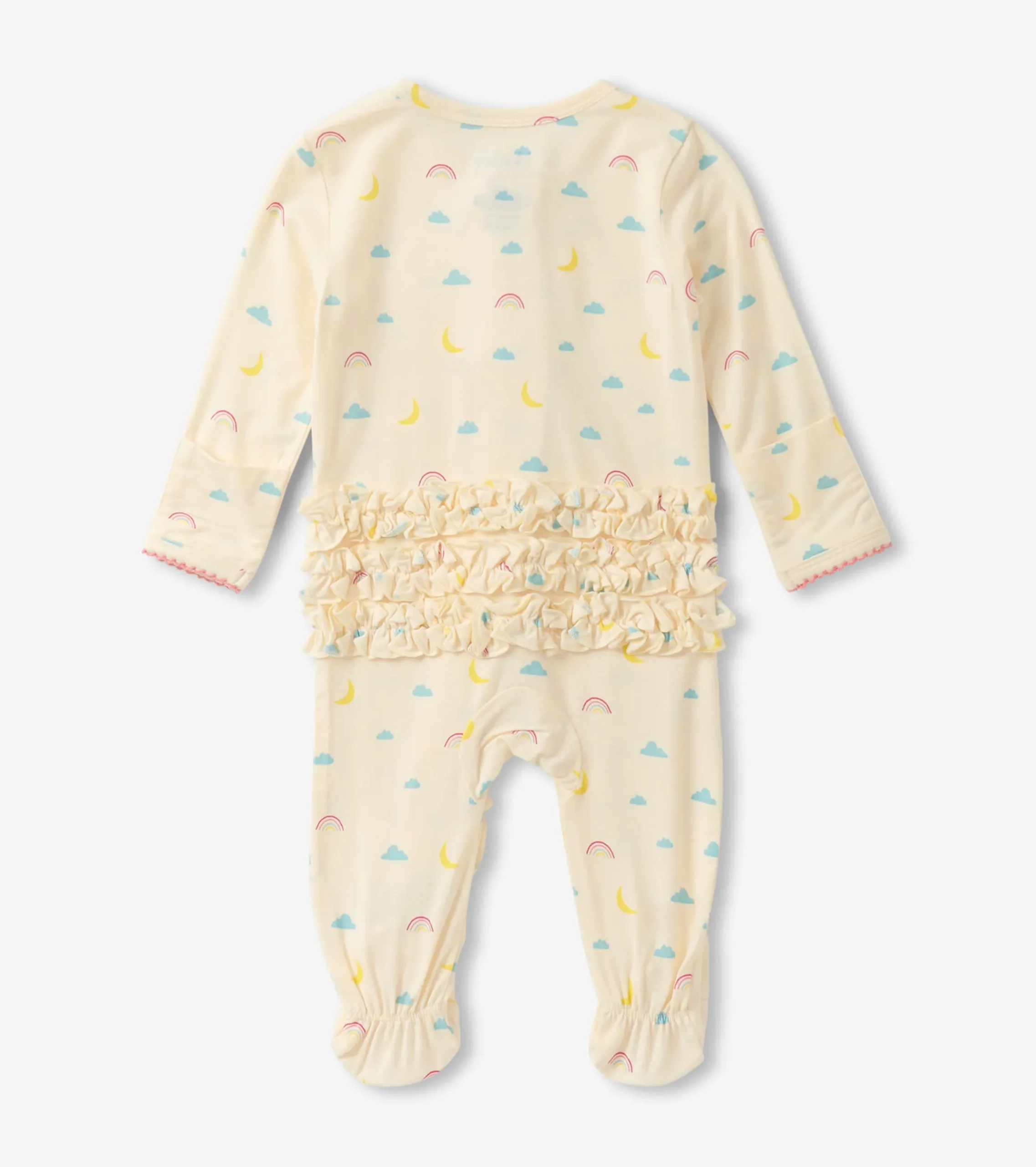 New Hatley Baby Girls Lucky Charms Footed Sleeper