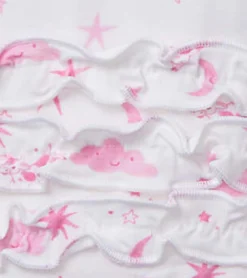Sale Hatley Baby Girls Pink Starry Night Footed Sleeper