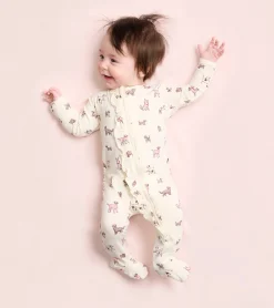 Online Hatley Baby Girls Playful Puppies Footed Sleeper