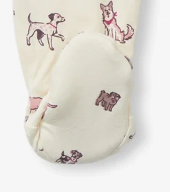 Online Hatley Baby Girls Playful Puppies Footed Sleeper