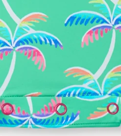New Hatley Baby Girls Rainbow Palm Rashguard Swimsuit