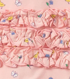 Best Hatley Baby Girls Springtime Ruffle Footed Sleeper