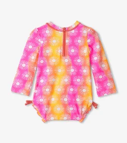 Sale Hatley Baby Girls Sunshine Rashguard Swimsuit