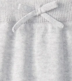 Hatley Baby Grey Melange Pull On Sweater Pants