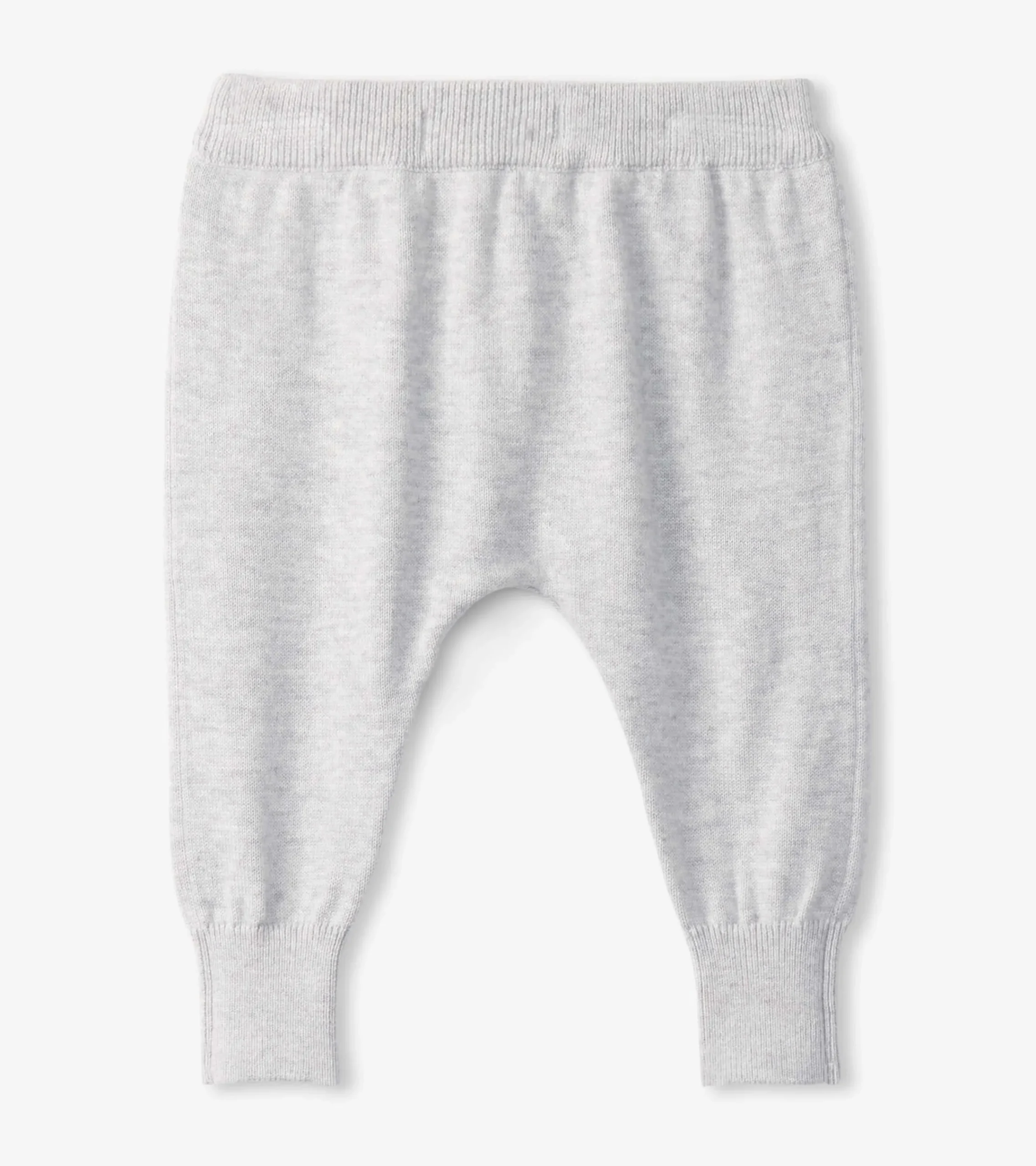 Hatley Baby Grey Melange Pull On Sweater Pants