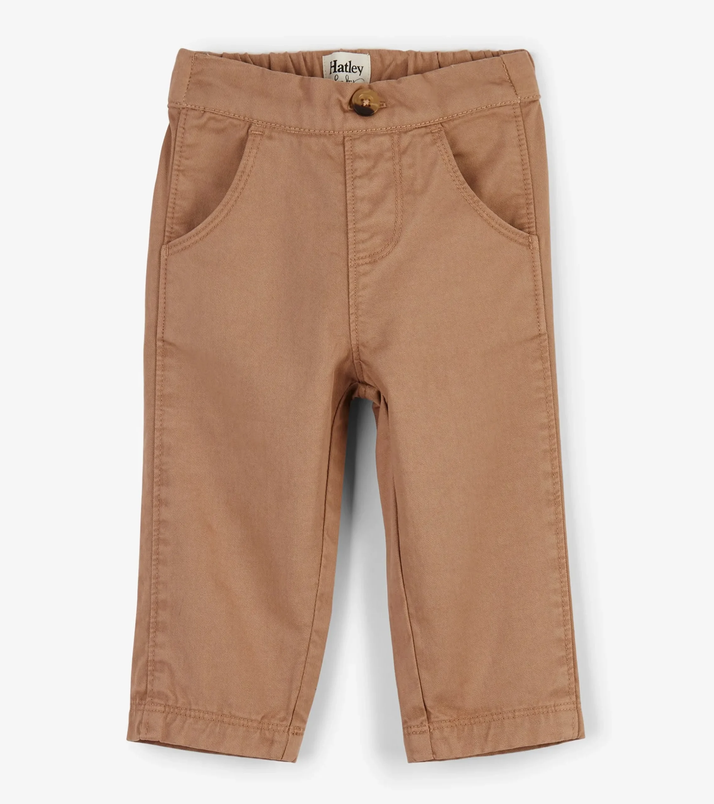 Online Hatley Baby Khaki Twill Pants