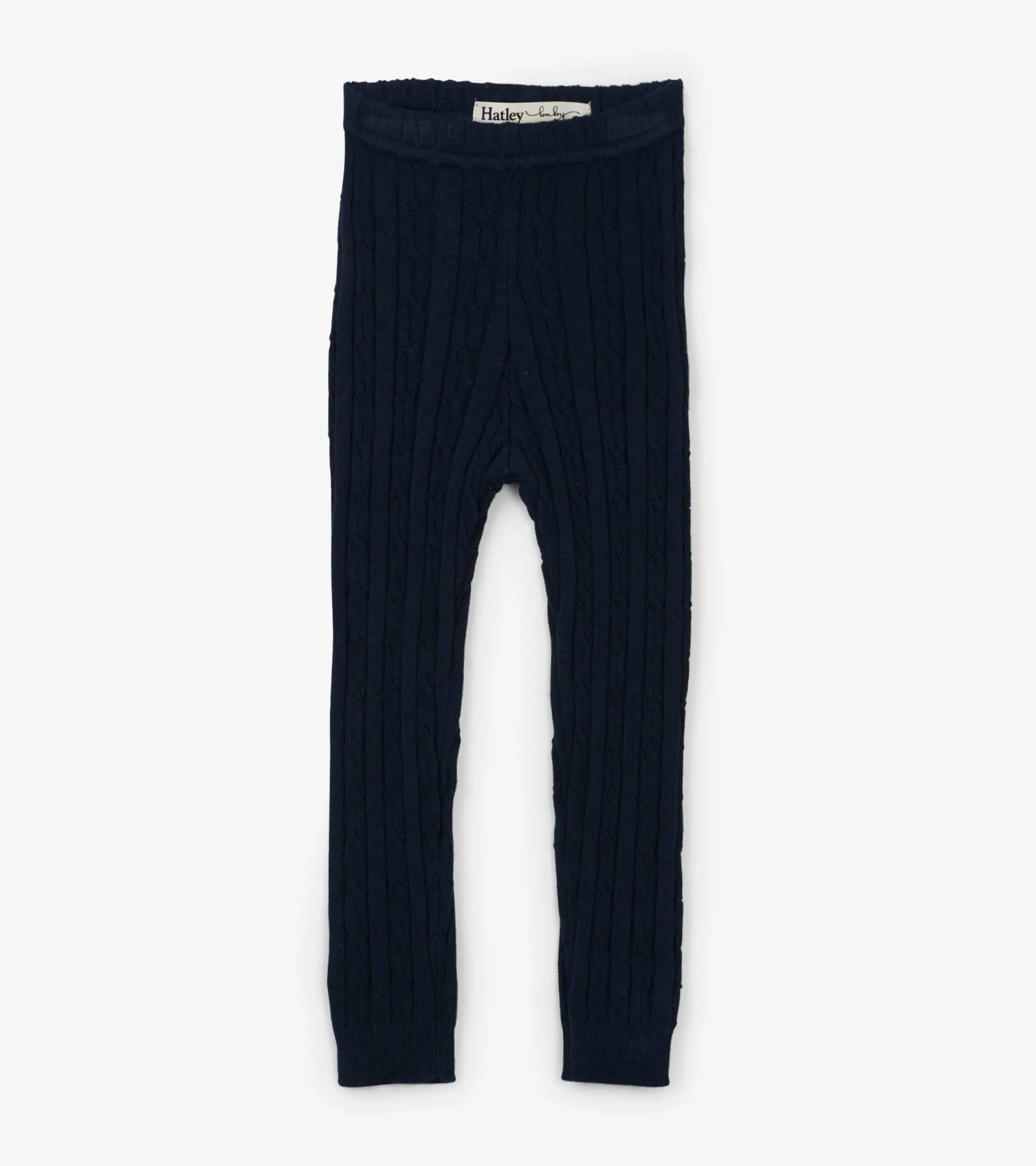 Sale Hatley Baby Navy Cable Knit Leggings