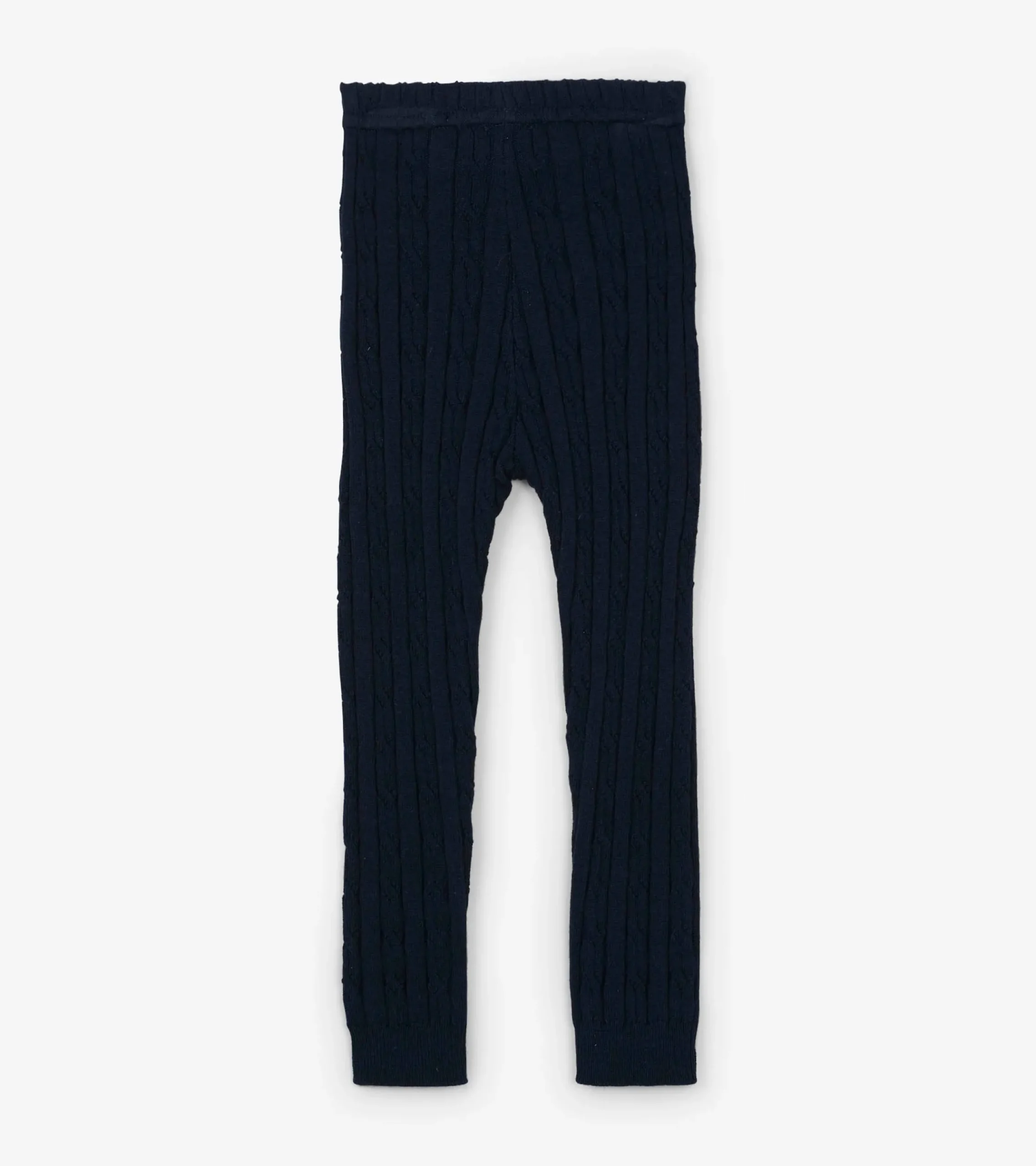 Sale Hatley Baby Navy Cable Knit Leggings