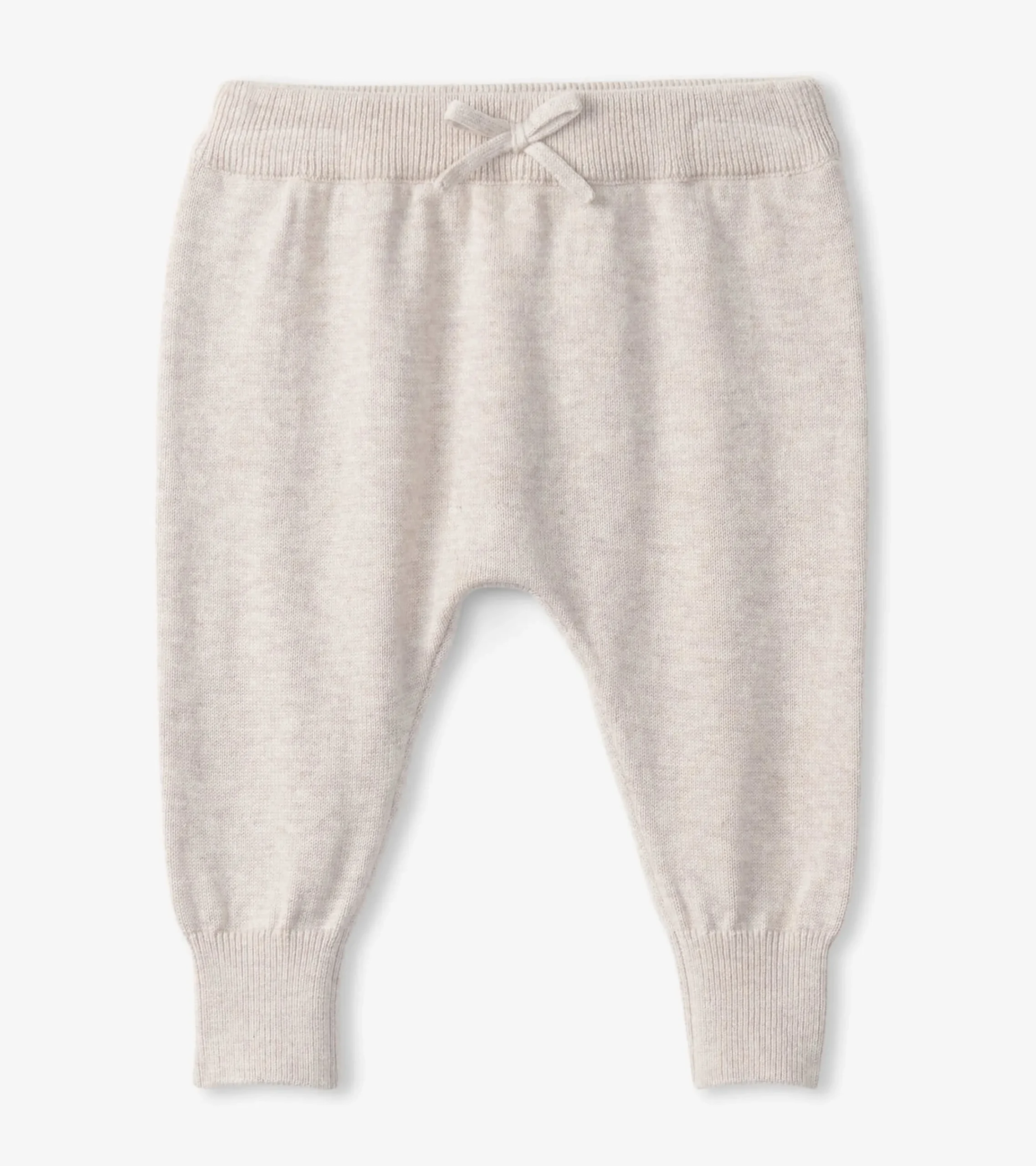 New Hatley Baby Oatmeal Pull On Sweater Pants