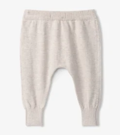 New Hatley Baby Oatmeal Pull On Sweater Pants