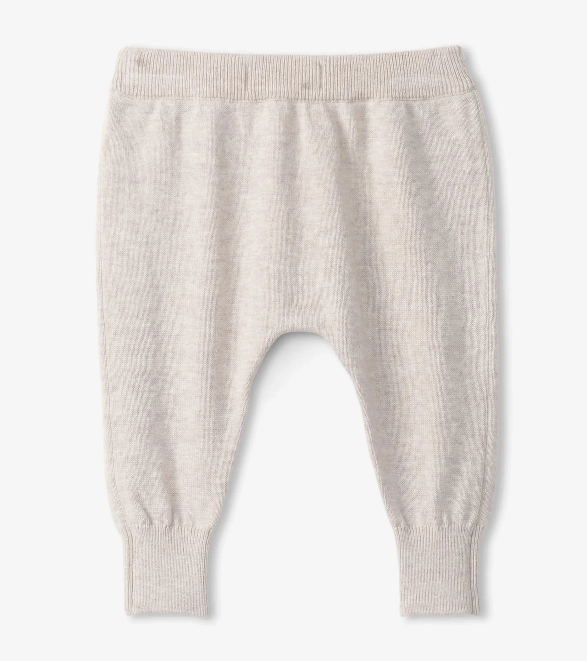 New Hatley Baby Oatmeal Pull On Sweater Pants