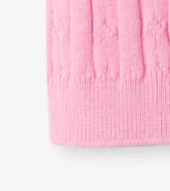 Online Hatley Baby Pink Cable Knit Leggings