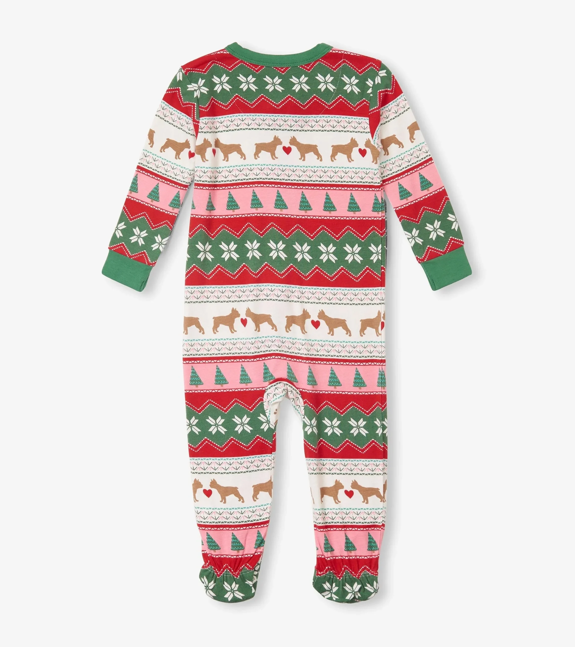Hot Hatley Baby Puppy Hearts Bamboo Footed Sleeper