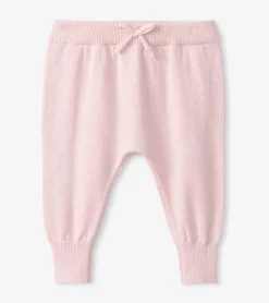 Clearance Hatley Baby Rose Melange Pull On Sweater Pants