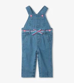 Hatley Baby Spring Blue Denim Overalls