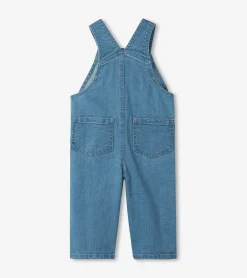 Hatley Baby Spring Blue Denim Overalls