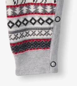Best Hatley Baby Stag Fairisle Sweater Onesie